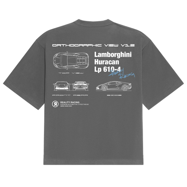 Orthographic Huracan Tee