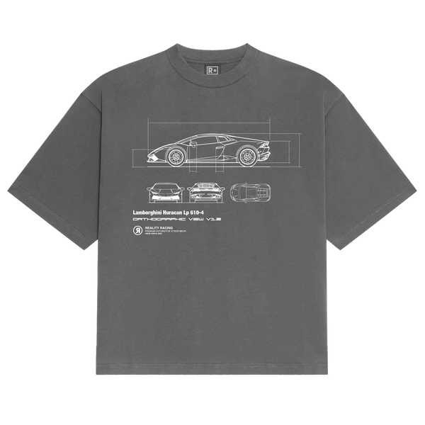 Orthographic Huracan Tee