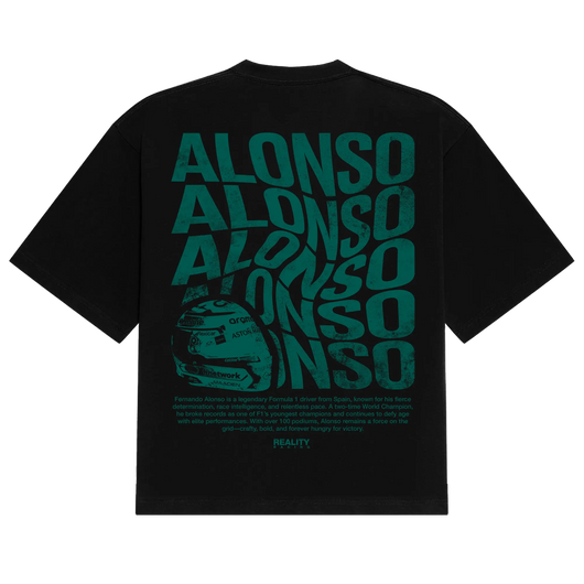 Alonso Swirl Tee Reality Racing