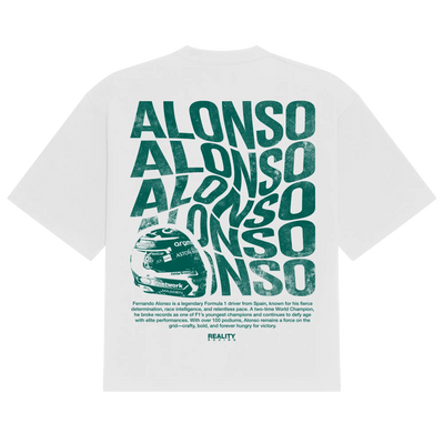 Alonso Swirl Tee Reality Racing