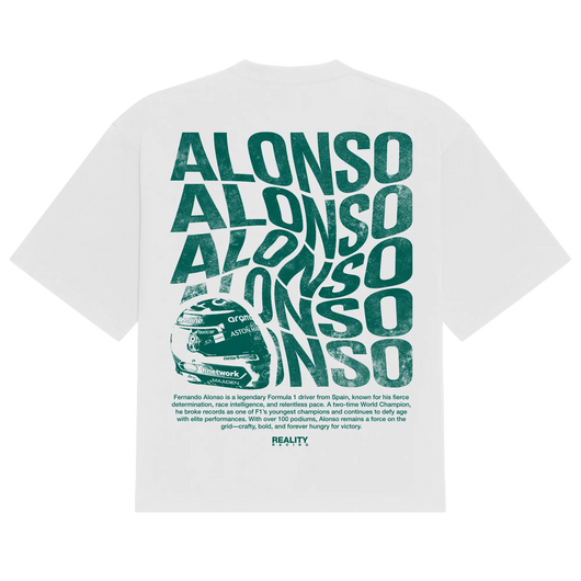 Alonso Swirl Tee Reality Racing