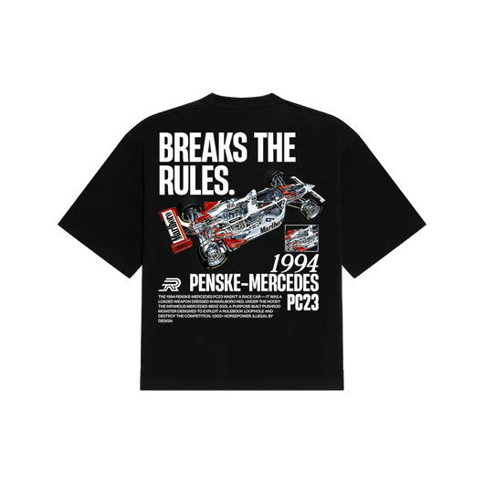 Breaks The Rules Tee Reality Racing
