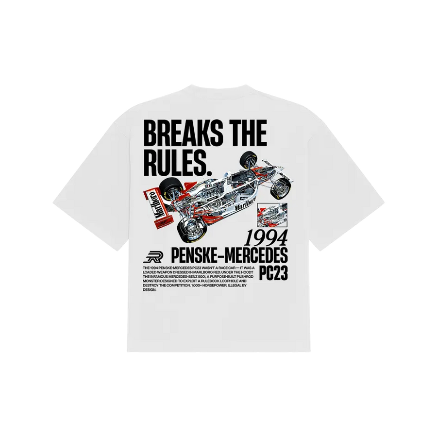 Breaks The Rules Tee Reality Racing