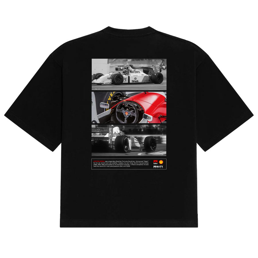 Senna Signature Tee Reality Racing