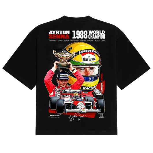 Senna 1988 Champion Tee Reality Racing