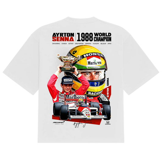 Senna 1988 Champion Tee Reality Racing