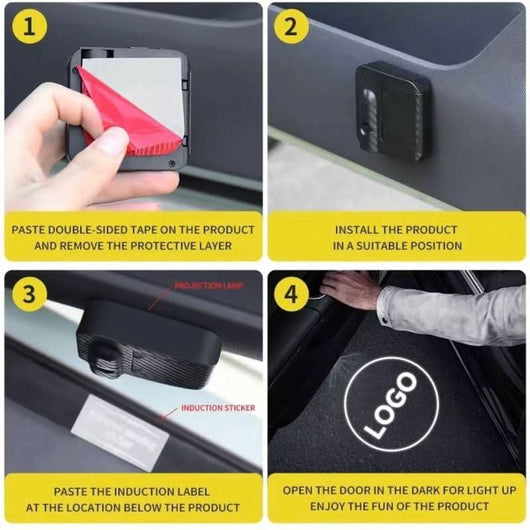 LED Car Door Welcome Lights