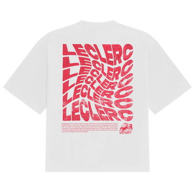 Leclerc Swirl Tee Reality Racing