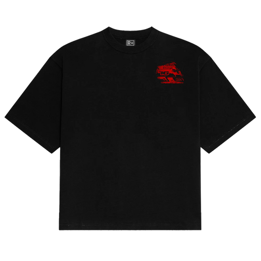 Charles 16 Leclerc - Maglietta da uomo nera da corsa, Nero , L Charles 16 Leclerc - Maglietta da uomo nera da corsa, Nero , L