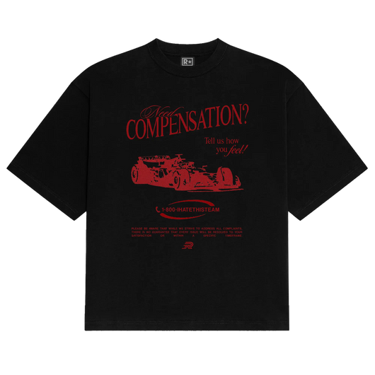 Need Compensation Tee Reality Racing
