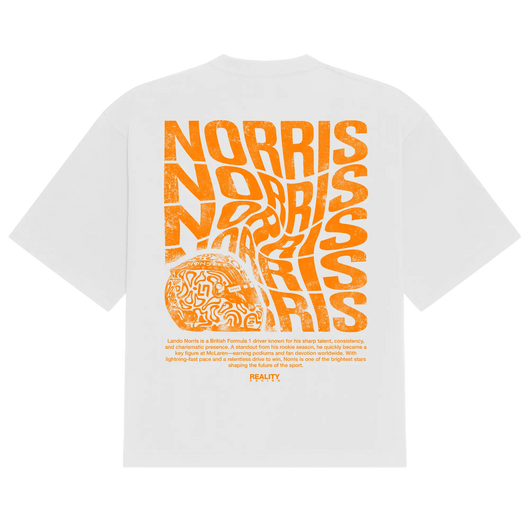 Norris Swirl Tee V2 Reality Racing