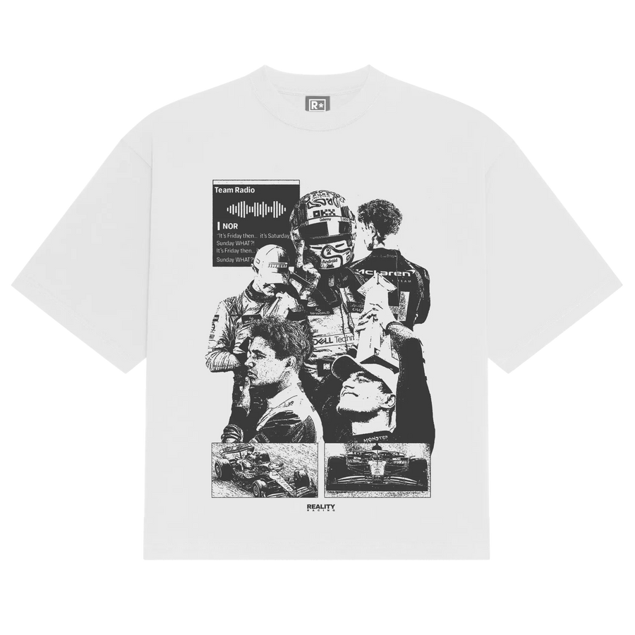Norris Radio Tee Reality Racing
