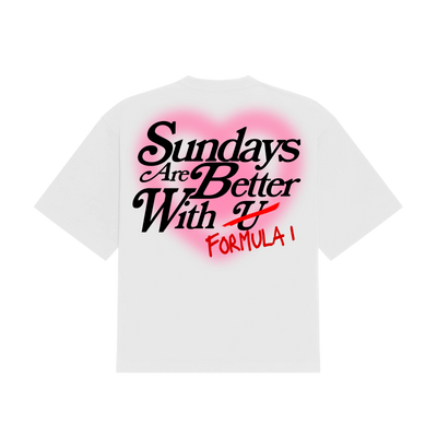 Sundays Are Better Tee Reality Racing