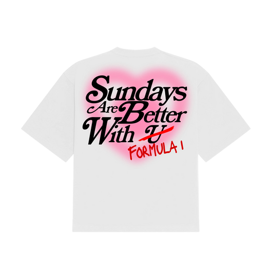 Sundays Are Better Tee Reality Racing