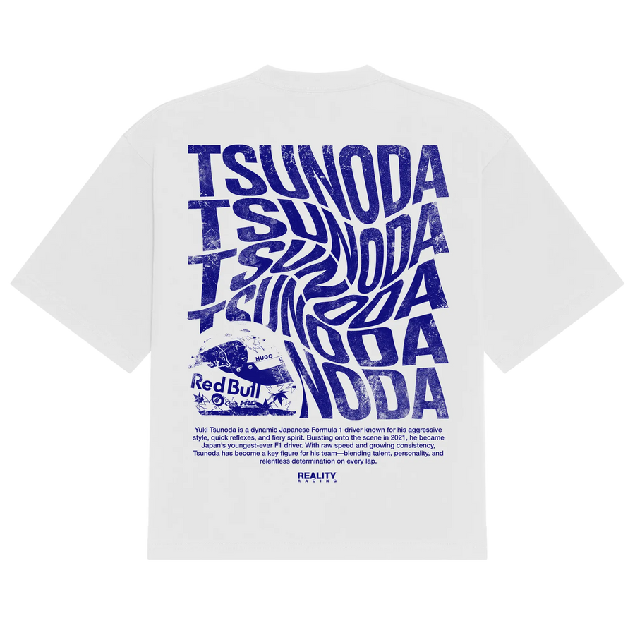 Tsunoda Swirl Tee Reality Racing
