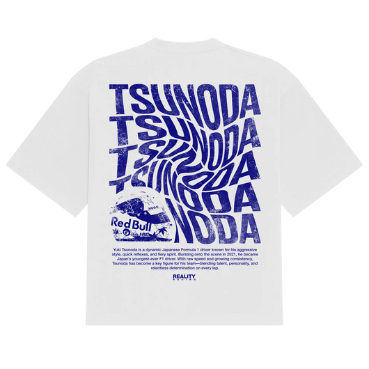 Tsunoda Swirl Tee Reality Racing