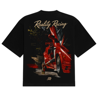 RR Lambo and Champagne Tee — back