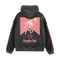 Pink Frontier Noir Hoodie