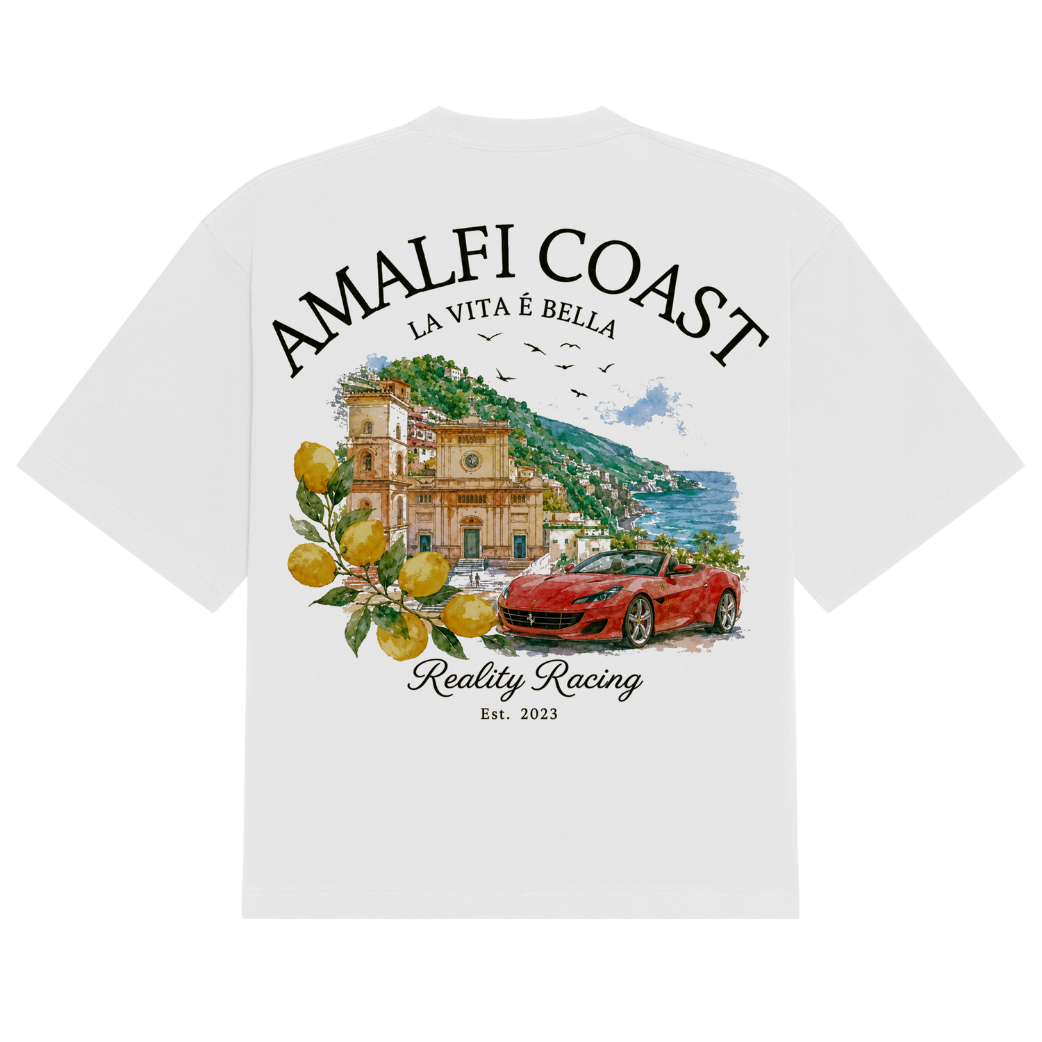 Amalfi Coast Tee — back