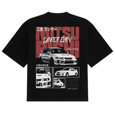 MITSUBISHI LANCER EVO V Tee — back