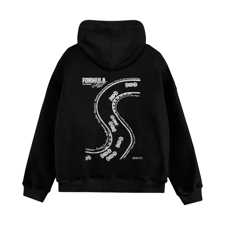 Vintage Track Hoodie Reality Racing