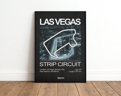 Las Vegas GP Strip Circuit Poster – Digital Edition