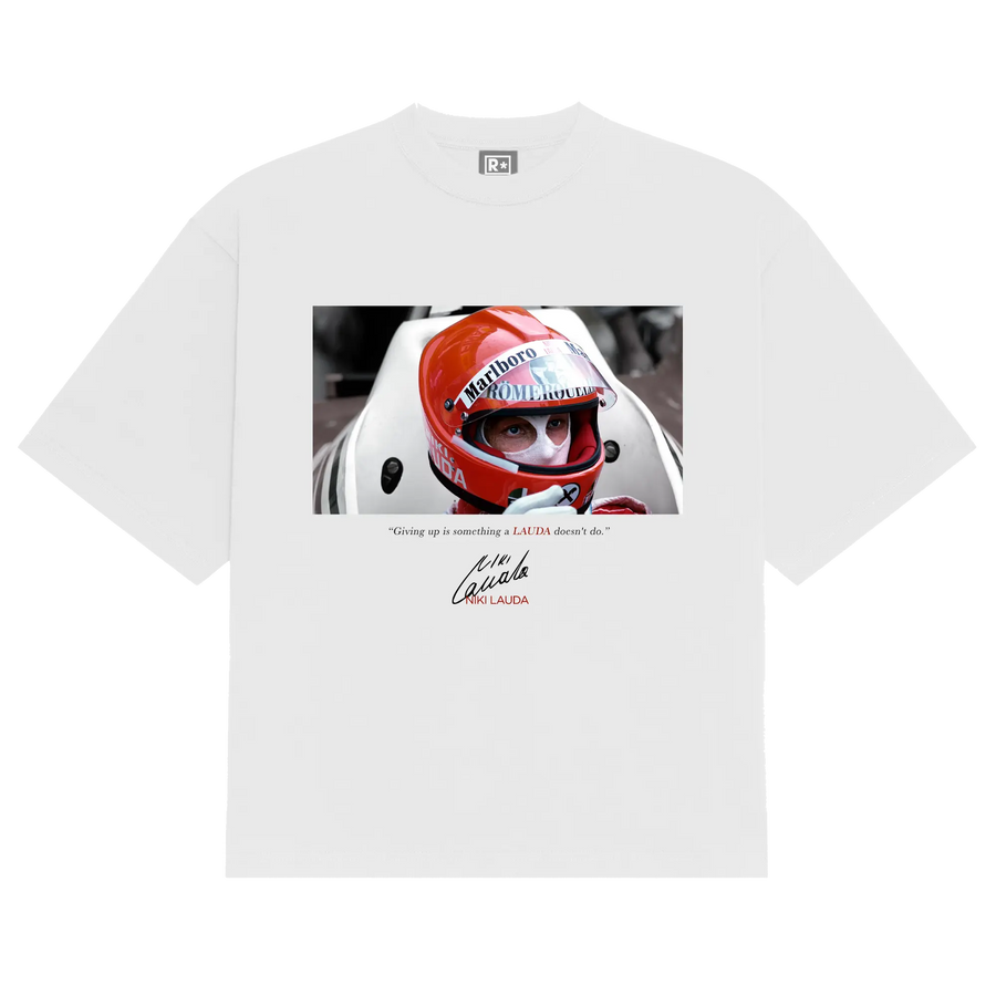 Lauda Quote Tee Reality Racing