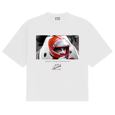Lauda Quote Tee Reality Racing