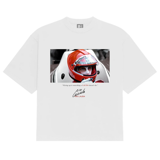 Lauda Quote Tee Reality Racing