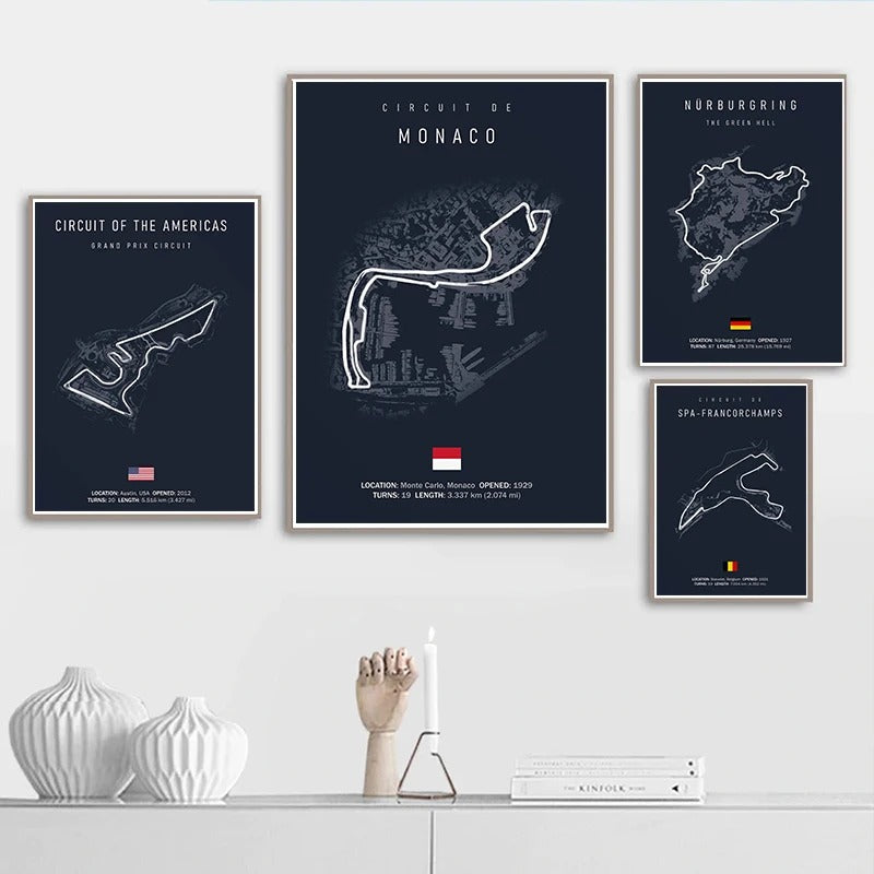 Circuit of the Americas Canvas Print