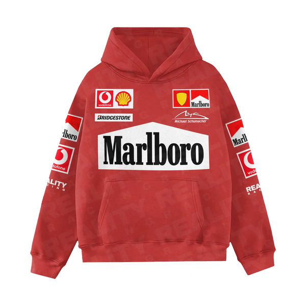 marlboro cigarettes hoodie Marlboro Racing Inspired Hoodie – Reality Racing