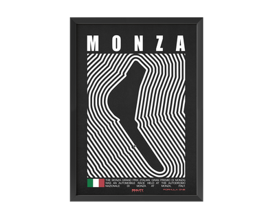 Monza Circuit Wall Art – Digital Edition