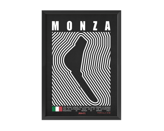 Monza Circuit Wall Art – Digital Edition