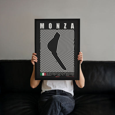 Monza Circuit Wall Art – Digital Edition